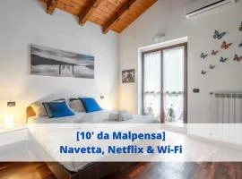 [10' from Malpensa] Shuttle, Netflix & Wi-Fi