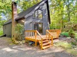 Community Beach Access Modern Poconos Cabin!