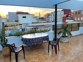 Appartement centre-ville avec terrasse