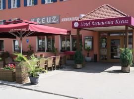 Hotel Restaurant Kreuz Spaichingen, viešbutis mieste Spaichingen