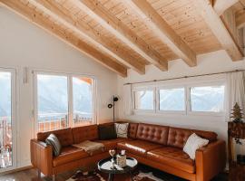 Bergquelle Dachwohnung, hótel í Bettmeralp