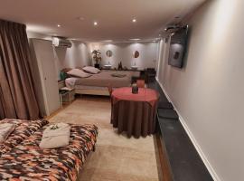 BeautyD Familie- of gezinskamer JUNIOR-SUITE centrum Gullegem, hotell sihtkohas Wevelgem