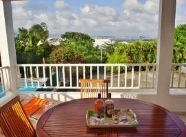 Très bel appartement T3 avec piscine et vue mer