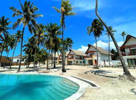 Ocean View Villa with pool, Zanzibar, hotell sihtkohas Pingwe