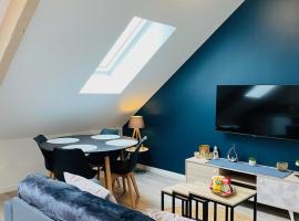 Agréable appartement entièrement refait neuf, íbúðahótel í Cherbourg