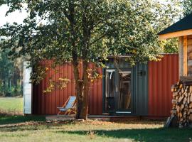 Arche Siedlisko Gorodczyno, hotel with parking in Narew