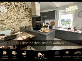 LE GRENIER DES GRANDS SABLES, Moderne, 1-6 Pers, apartman Clohars-Carnoët-ben