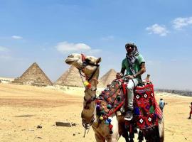 mesho falcon Pyramids view inn: Kahire, Büyük Sfenks yakınında bir otel