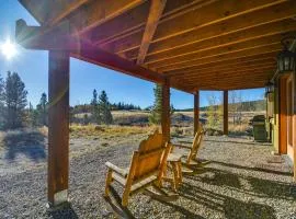 Cozy Alma Mountain Retreat Fireplace and Grill