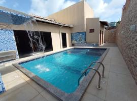 Casa MARAGOGI com PISCINA e área GOURMET COMPLETA, וילה במראגוג'י