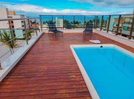 Flat Gold VISTA MARE STUDIOS 102 - Intermares, hotel con piscina en Cabedelo