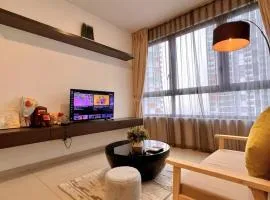 2BR with Free Parking, Near Central I-City, Theme Park, SOGO & iCCC