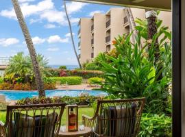 Hale Ono Loa 114- Ground floor partial ocean view gem, self catering accommodation in Kahana