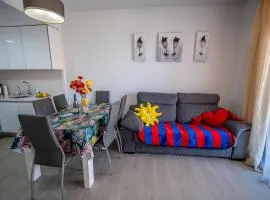 Цветы у моря