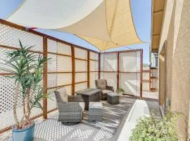 Private Patio and Fire Pit at Gold Canyon Getaway!