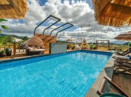 Viesnīca Majoong Pool Villa Pension pilsētā Kjondžu