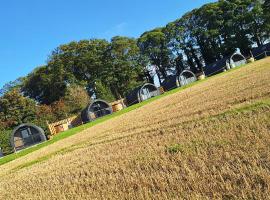 Eastfield Glamping Farm, hotel cu parcare din Spennithorne