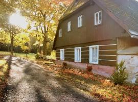 Roubenka U Andělů, Šumava, cottage in Kašperské Hory