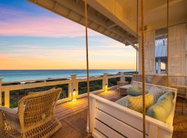 GULF FRONT Luxury Home in WaterColor, FL - Second Sandbar - 3BR 3,5BTH home, hotel de lujo en Santa Rosa Beach