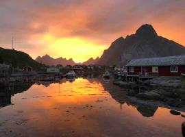 Exclusive and genuine in Lofoten- SAUNA included，莫斯克內斯的飯店