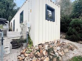 Tiny Home Kontík、Luka nad Jihlavouのタイニーハウス