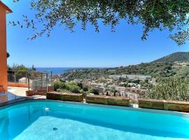 Détente Côte d'azur, piscine et spa privatifs, hotel a Menton