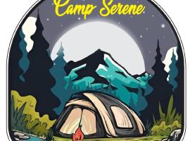 Camp Serene, razkošni šotor v mestu Bhīm Tāl