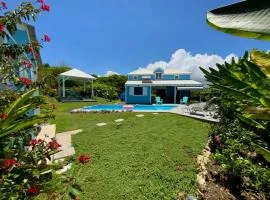 Villa Ti Bleu Caraïbes 8 Personnes à St François