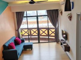 Homestay Melaka at Mahkota Hotel - unit 3093 - FREE Wifi & Parking, sted med privat overnatting i Melaka