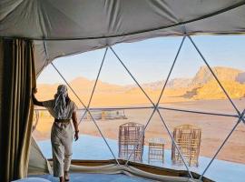 Rum Goldeneye luxury camp, hotell i Wadi Rum