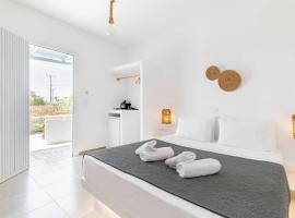 Naxos Beachwalk Rooms, דירה בנקסוס חורה