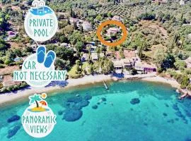 Beach Villa Petros with private pool