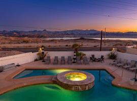 LakeView Home Minute From New Launch With Pool And Spa, hotell i Lake Havasu City