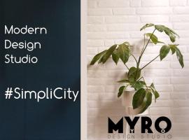 #SimpliCity Modern Design Studio – apartament w mieście Mitylena