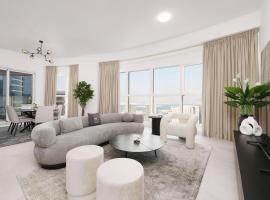 Maison Privee - Elegant & Panoramic Sea View Apt on Al Reem Island, feriebolig i Abu Dhabi