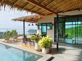Villa on the Rock - 360 Bay View, hotel i Thong Sala
