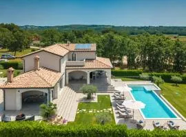 Family villa Maria with pool in Vizinada