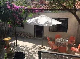 city studio with garden