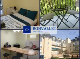 Bonvallet - Studio paisible et chaleureux avec balcon