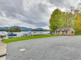 Lake George Waterfront Cabin with On-Site Marina!, hotel em Bolton Landing