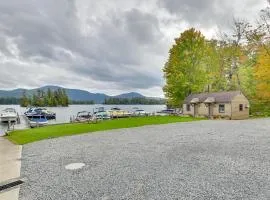 Lake George Waterfront Cabin with On-Site Marina!