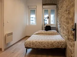 1 Appartement OU Chambres privées en centre ville Choisissez UNE option
