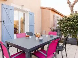 Pavillon climatisé 6 pers proche plage avec terrasses, wifi, parking privé, et tout confort à Narbonne-Plage - FR-1-409-209