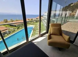 Romantic Sea and Chios View Flat