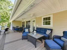 Lakefront Gilbertville Haven with Private Boat Dock!