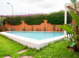 villa 5 chambres pour famille avec piscine & parking