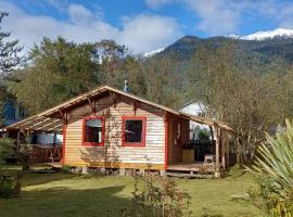 Cabañas Turin, bungalow em Puerto Puyuhuapi