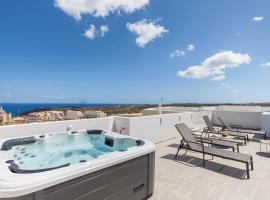 Seaview And Wellness Penthouse In Gozo - Happy Rentals, apartamento em Xaghra