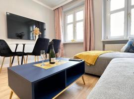 Apartament Złoty w Opolu, помешкання з кухнею в Ополі