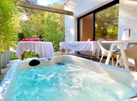 Chambres avec Jacuzzi privatif - Kassiopée Bed & Spa, bed and breakfast en Albi